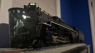 Lionel Legacy 2-10-4 Pere Marquette 1241 review 