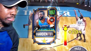 107 OVR HARDEN SHOOTING INSANE 3-POINTERS! NBA Live Mobile 20 Season 4 Pack Opening Gameplay Ep. 67