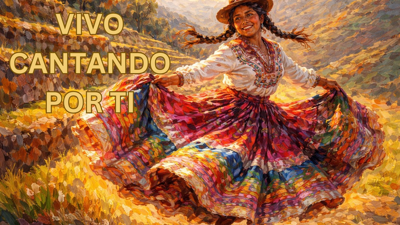 HUAYNO ROMÁNTICO 2026 🔥 “VIVO CANTANDO POR TI” (LETRA) | Para Bailar y Enamorarse