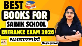 Best Books for Sainik school Entrance Exam (Class 6)📚 | Megha Jaiswal | #aissee #aissee2026 #rms screenshot 1