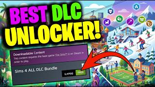 Sims 4 DLC UNLOCKER ✅ ALL Sims 4 Expansion DLC for FREE 🤩 Mac, PC, Steam, Playstation, Xbox 2026