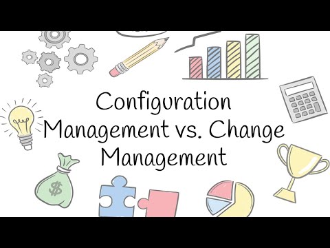 ვიდეო: რა განსხვავებაა კონფიგურაციის მენეჯმენტსა და ცვლილების მენეჯმენტს შორის?