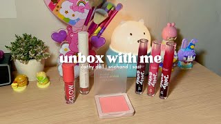 unbox with me: thai makeup haul 💄