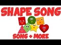 Shapes Song | Wheels On the Bus | inch wincy spider | Nursery Rhymes