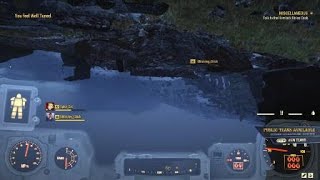 Fallout 76 I Fell through the map Glitch!!
