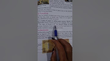 DRONE INTERNATIONAL SCHOOL Class IV EVS chapter no-19 paying for travel