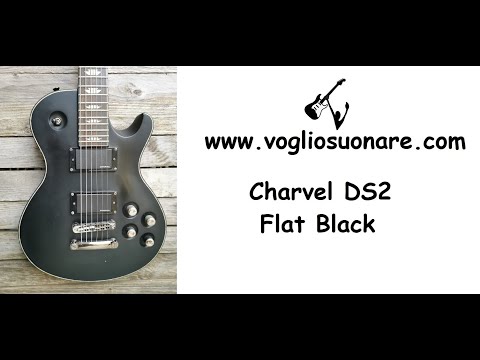 Charvel Les Paul DS2 ST Flat Black - YouTube
