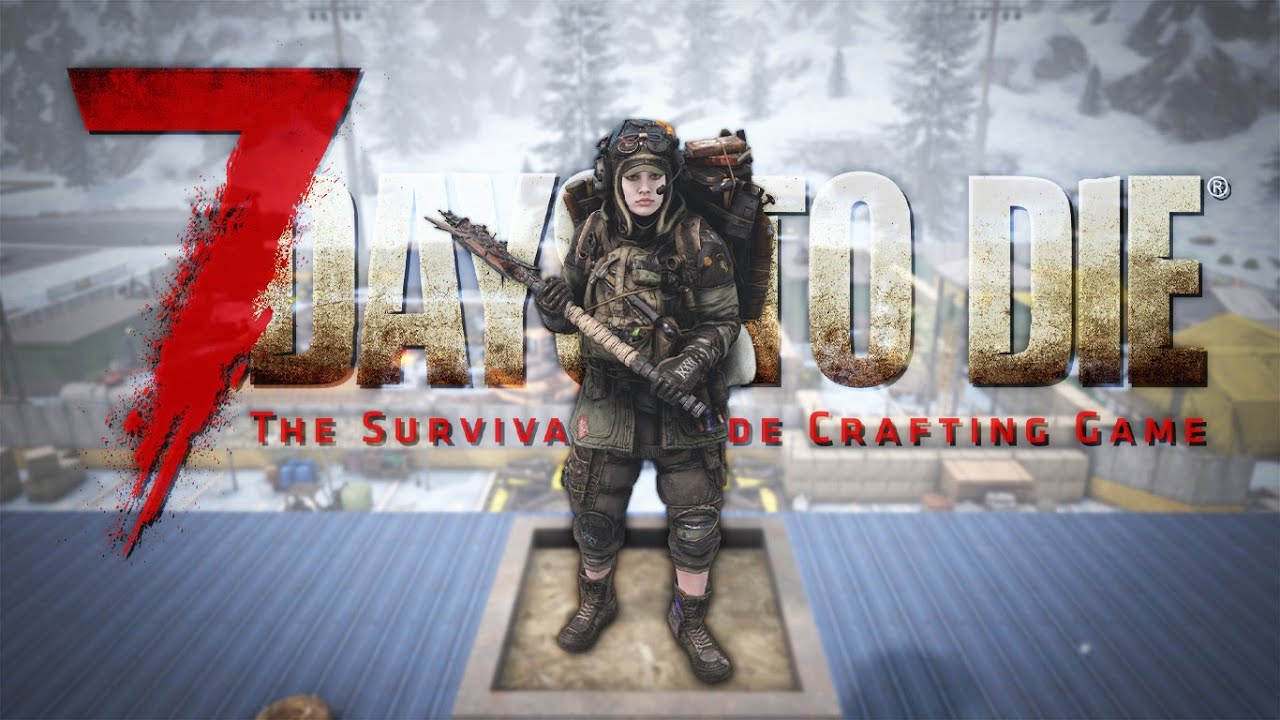 【7DTD V2.0】雪山にある高難易度”アスレチック場”の大量ゾンビを殲滅せよ！「7 Days to Die Ver2.0」実況プレイ #31