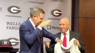 Josh Brooks introduces Wes Johnson as UGA's baseball coach