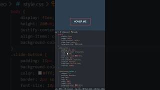 Tips-022 CSS Sliding Border Button #webcoding #programming #ytshorts #trending #yutubeshorts #coding