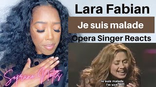 Video thumbnail of "Opera Singer Reacts to Lara Fabian Je Suis Malade | Performance Analysis |"