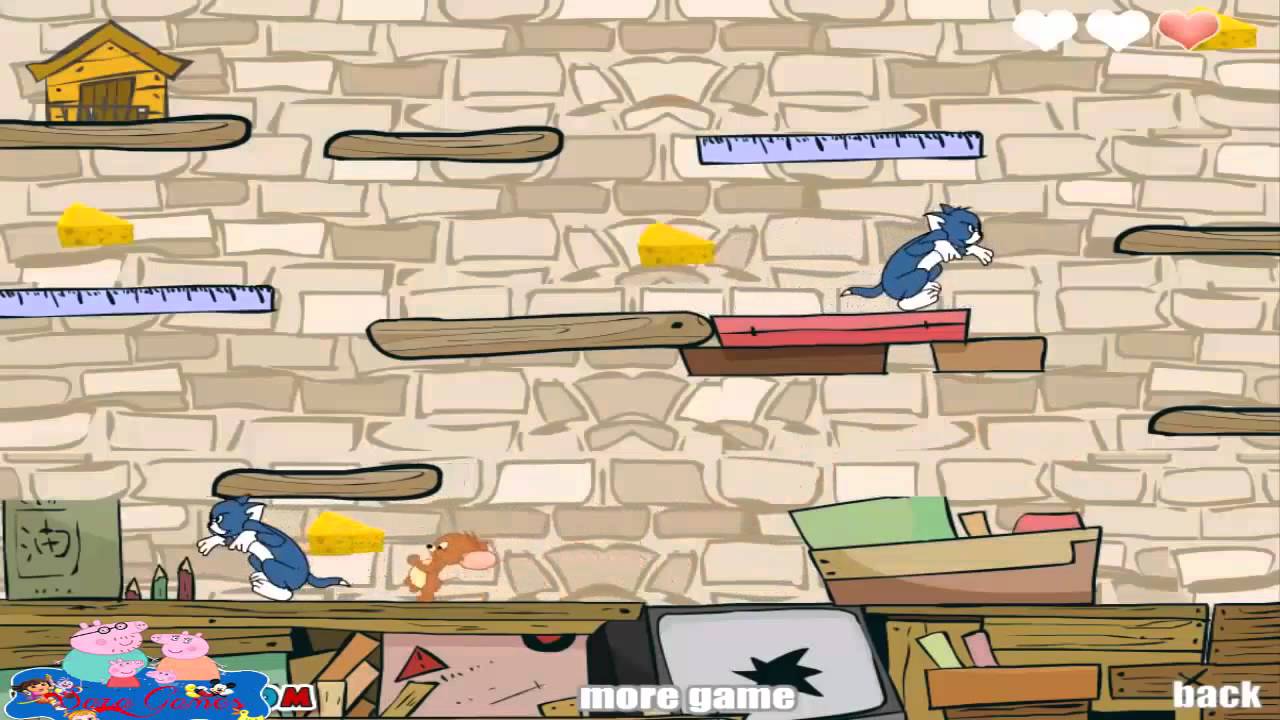 TOM AND JERRY Jerry Steal Cheese - New English Full Game 2014 - Tom and Jerry