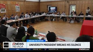 Cornell University President breaks silence on alleged gang rape