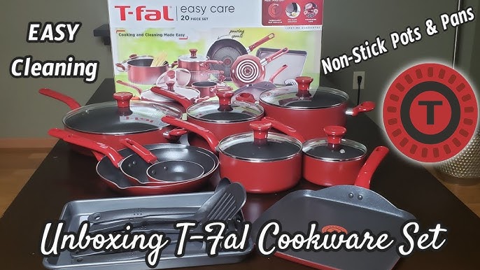 T-fal Easy Care Nonstick Cookware, Fry Pan, 8 inch, Grey - NEW