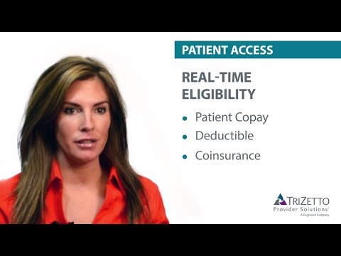 Patient Access - TriZetto Provider Solutions