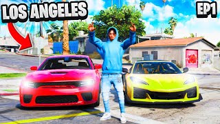 I spent 24 hours in LA | Rags to riches EP1 GTA 5 RP