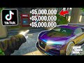 Testing Viral TikTok GTA 5 Online Money Glitches! (Part 22)