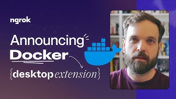 New Docker Desktop Extension: Expose any container with ngrok!