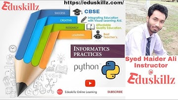 Creation of a Series with Dictionary & NumPy array in Python || Informatics Practices || Class 12th