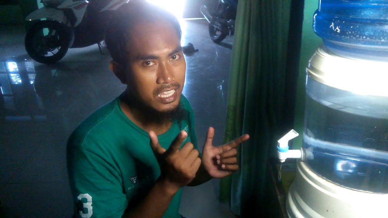 CARA MEMPERBAIKI KRAN AIR GALON YANG TERUS MENETES Padahal Tidak