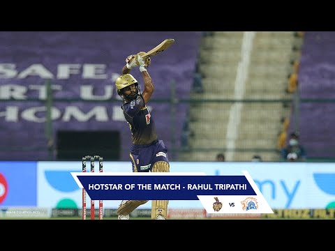 Hot Star of The Match | Rahul Tripathi | KKRvCSK
