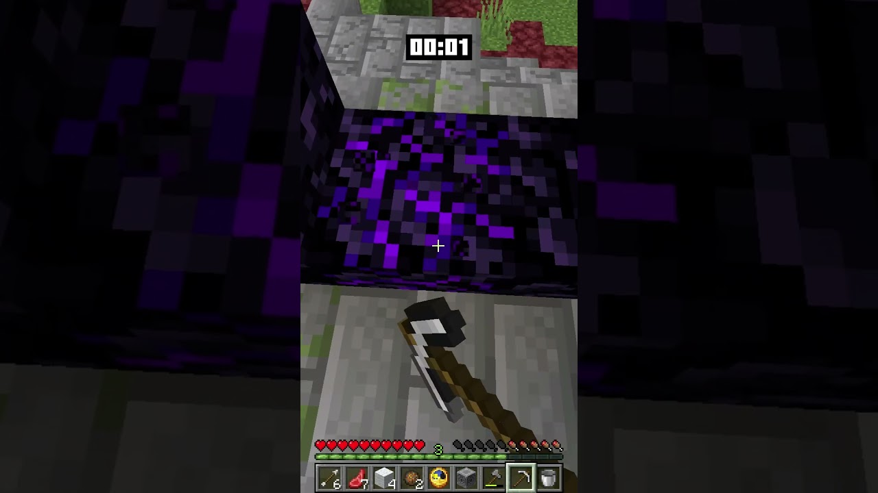 Typical Nether Travel Reaction |  #minecraft #gaming #shorts