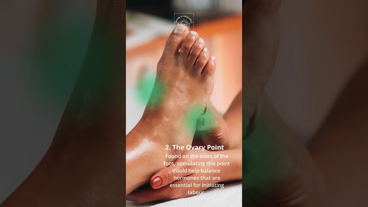 Reflexology for inducing labour 🌿👣