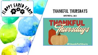 EP# 490 Thankful Thursdays