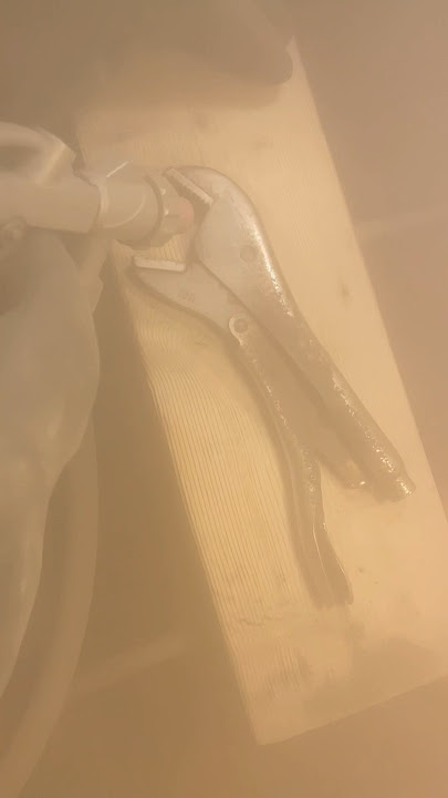 Vise-Grips restored in gold cadmium #tools