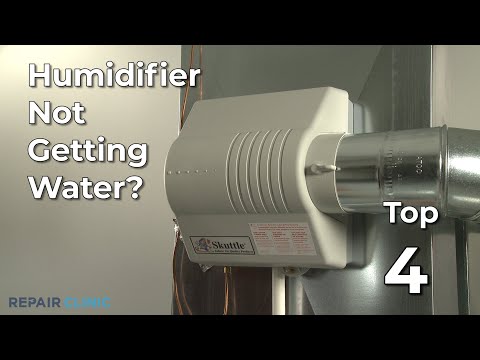 Humidifier Not Getting Water? Humidifier Troubleshooting