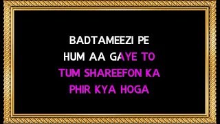 Aankh Milaoongi - Karaoke (With Chorus) - Fiza - Asha Bhosle