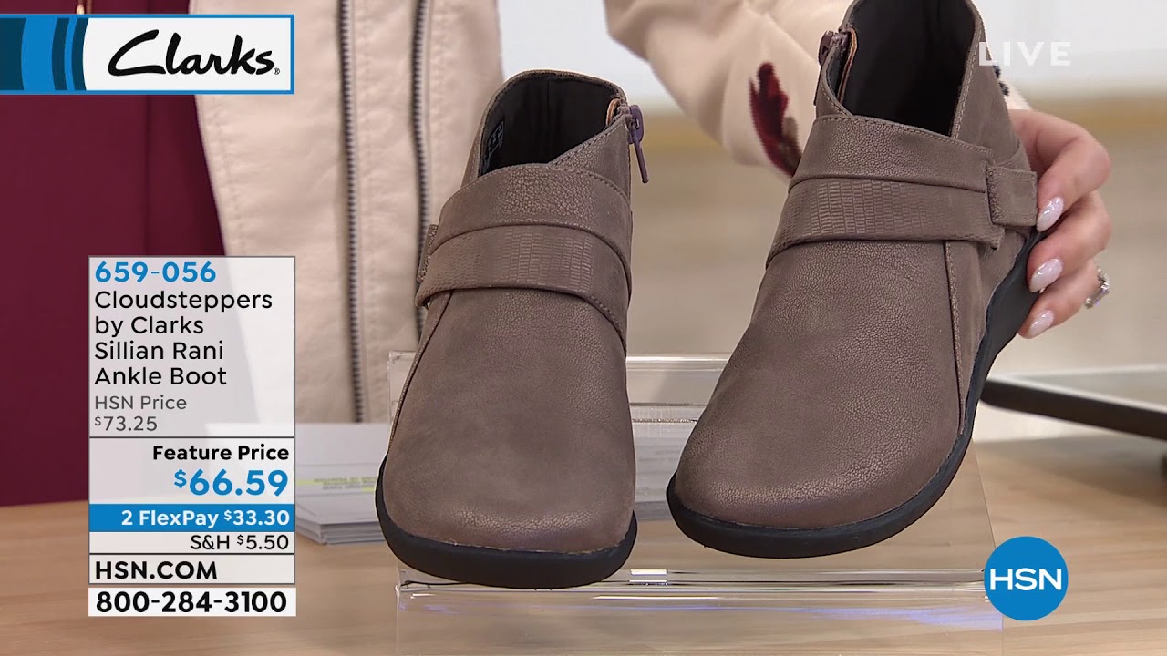 clarks shoes on hsn