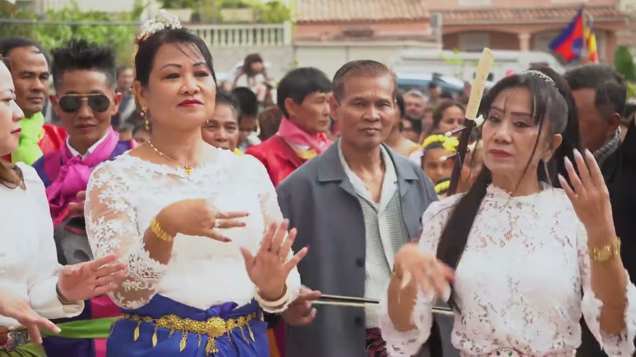 Nouvel an khmer Chaul Chnam Thmey à la pagode de VATT Marseille.