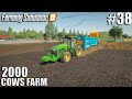 Planting Onions, Spreading manure | 2000 Cows Farm | Timelapse #38 | Farming Simulator 19