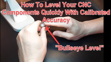 How To Level Your CNC Components Quickly With Calibrated Accuracy..