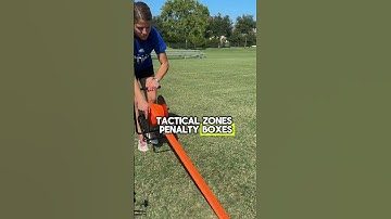 NEW neon orange field marking tape! #soccershorts #soccerequipment