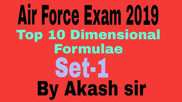 Important Dimensional Formulae for Airforce x group
