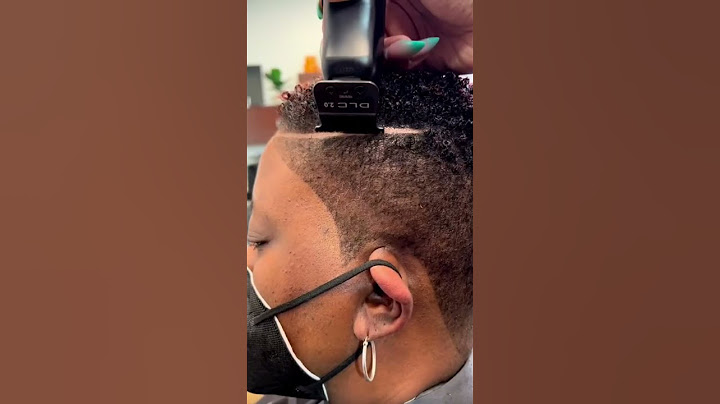 Short Natural Hair Cut and Style (Wash & Go)