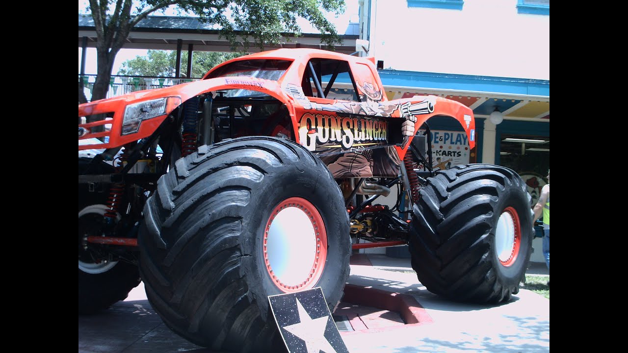 Gunslinger Monster Truck  OldTown060714 YouTube 