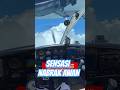WOW Pesawat Terbang Menembus Awan