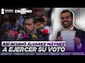 Así llegó Jorge Álvarez Máynez a emitir su voto | Destino 2024