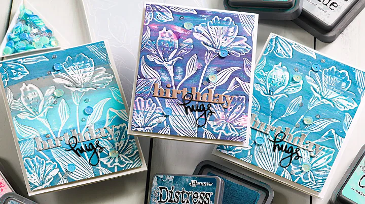 Distress Oxide Ink Rub + Tim Holtz's New Distress ...