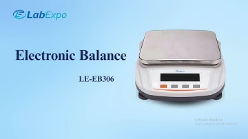 Lab Expo Electronic Balance LE-EB306 | High-Capacity Precision with External Calibration!