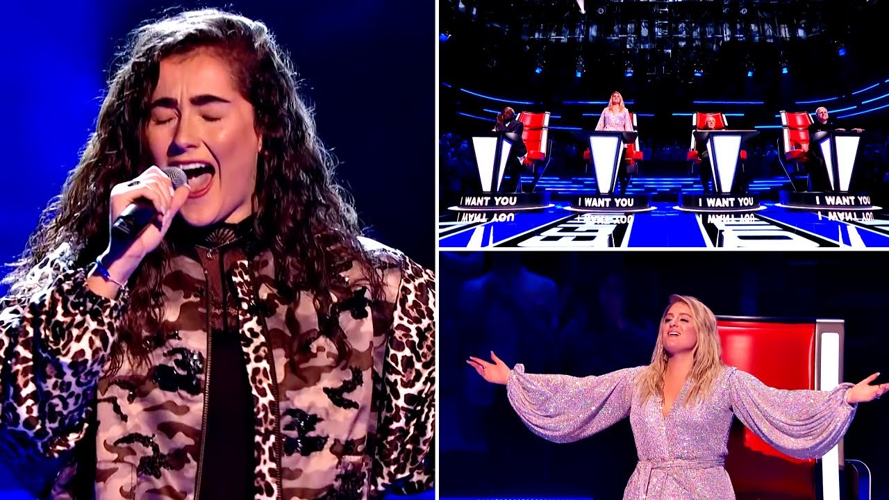 Judges All Turn Around BROOKE SCULLION Best Of The Voice UK 2020