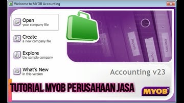 Kasus 1 Tutorial MYOB Perusahaan Jasa Bahasa Indonesia Full Terlengkap