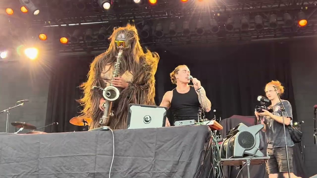 Saxsquatch 'Bust It Down' with Big Trip at Summerfest in Milwaukee