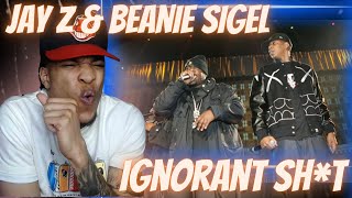 FIRST TIME HEARING JAY Z - IGNORANT SH*T (FT. BEANIE SIGEL) | REACTION