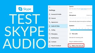 Skype Tutorial 2021: How to Test Skype Audio? screenshot 2