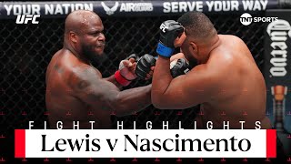 Heavyweight Knockout Record Extended! 😲 | Derrick Lewis Vs Rodrigo Nascimento | Ufc Fight Night