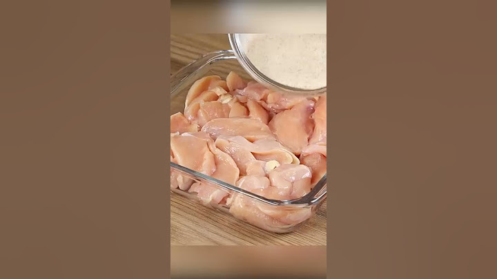 I have never eaten such delicious chicken!